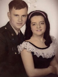 Maria & Bob Wear Christmas 1966, Fort Leonard Wood